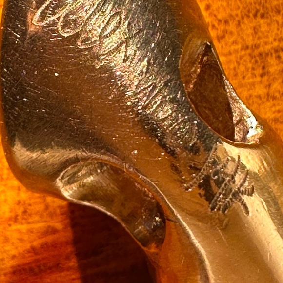 Alex Woo 14k Swirling Cornicello Charm / Signed By The Artist / UNISEX - Picture 15 of 16